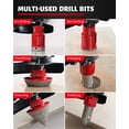 thumbnail image 4 of Kit de sierra perforadora de diamante DAYDOOR, 11 piezas, 6-102 mm, para azulejos, 4 of 7