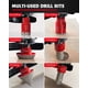 thumbnail image 4 of Kit de sierra perforadora de diamante DAYDOOR, 11 piezas, 6-102 mm, para azulejos, 4 of 7