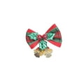 thumbnail image 2 of FastXmas Christmas Mini Red Bows Crafts Ornament,1.8 Inch Tiny Christmas Hanging Bows for Present with Bells,Handmade Bowknot Ornament for Christmas Tree,Wreaths Hanging Decoration Gift for Friends, 2 of 3