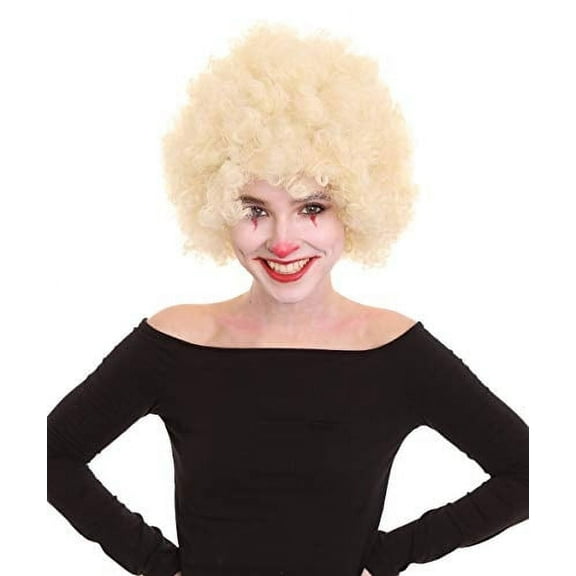 HPO Adult Women's Blonde Halloween Costume Wig