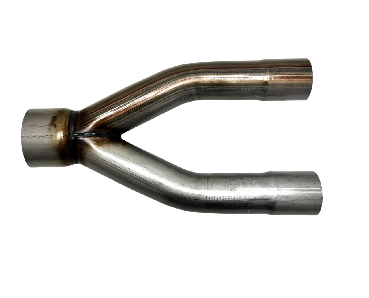 Exhaust Y Pipe 3.00 Single Inlet to 2.25 Dual Outlets WYP-300225 Steel Wesdon Exhaust Y Pipe