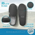 thumbnail image 3 of Bergman Kelly Men's Slippers, Two-Tone Indoor/Outdoor Clog Style Slippers w/ Memory Foam, House Shoes for Men, Ranger Collection, 3 of 11