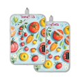 thumbnail image 7 of Yayeee Pot Holders Kitchen Heat Resistant with Pocket 7"x9.8" Cotton Oven Cooking Hot Pads, Yellow Tomatoes, 7 of 7