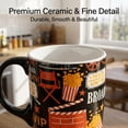 thumbnail image 5 of Topadorn Ceramic Cup Ceramic Latte Cup Coffee Cup with Gift Box 17 oz Movie Theme, 5 of 7