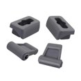 thumbnail image 2 of 2 piezas 1078110141, clips resistentes para visera solar de repuesto para Mercedes Benz 560SL Gris, 2 of 9