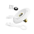 thumbnail image 4 of DOLITY Entrée d'Eau de Ville RV avec Valve de Contrôle Laiton Anti-Reflux d'Eau RV Blanc, 4 of 9