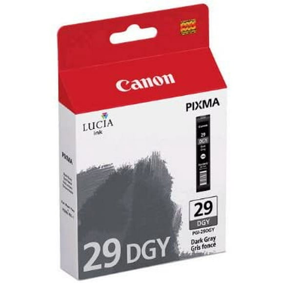 Genuine Canon PGI-29 Ink Tank, Dark Grey