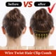 thumbnail image 3 of Peine Ondulado de Cabello de Metal, Peinador Anti -Slip Peine Seguridad Multifuncióa Elástica 11pcs Para Yoga, 3 of 7