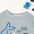 thumbnail image 5 of GYRATEDREAM Toddler/Baby Boys Swimsuit Bathing Suits Set 2-Piece Short Sleeve Rash Guard Swimwear & Swim Trunks Set Sunsuit UPF 50+ 1-5T, 5 of 8