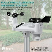 Logia ProWeatherLive Wireless Weather Station with 4-Day Forecast & Solar Power