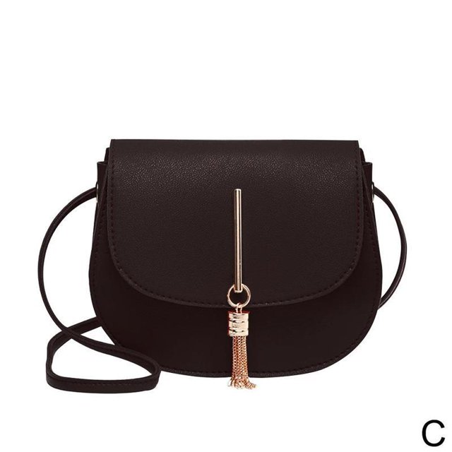 Bolso de hombro con borlas para mujer, bolsos de cuero PU, bolsos cruzados a la moda para mujer, bolsos con solapa, bolsos de lujo, bolsos de diseñador para mujer Xemadio 2031443-3