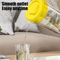 thumbnail image 7 of Large Capacity Clear Cold Drink Jug, Leakproof BPA-Free Plastic Beverage Pitcher with Handle, for Home Cold Brew Coffee Juice Tea Water Service Dining Party, Yellow, 7 of 7