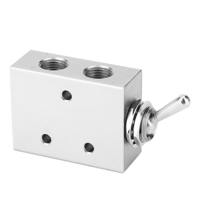 Switch Valve,Toggle Switch Valve 2-Position Position Way Pneumatic Toggle Switch Stylish and Modern