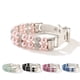 thumbnail image 2 of Dog Pearl Collar Artificial Pearls Rhinestone Dog Collar PU Leather Adjustable Pet Collars for Dogs Cat Puppy Kitten Accessories ShopWise Round, 2 of 13