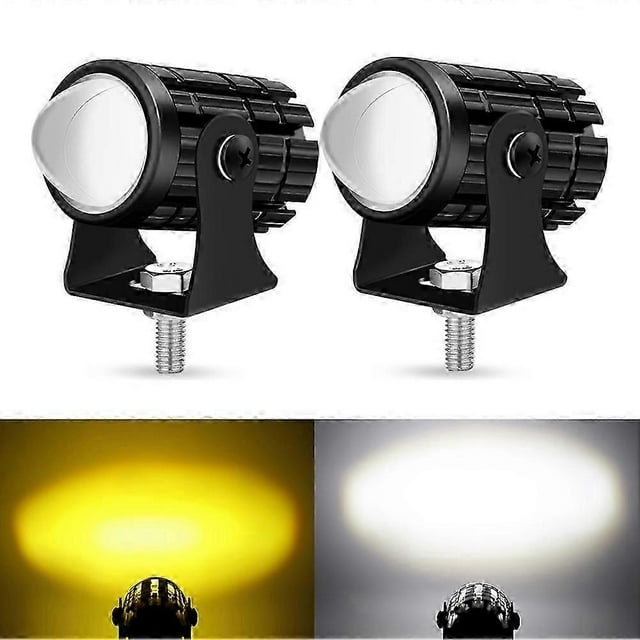 2025 Latest Model Super Bright Motorcycle LED Explorers Headlight Projector