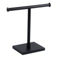 thumbnail image 1 of GERZWY SUS 304 Stainless Steel Hand Towel Holder Standing Tree Rack for Bathroom Vanities Countertop, Matte Black, 1 of 1