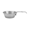 thumbnail image 2 of Limited Time Qaailabf Outdoor Stainless Steel Foldable Tableware Can Be Heated Picnic Rice Bowl Barbecue Folding Cup Multifunctional Camping Portable Cooker 300ML Capacity Scale, 2 of 9