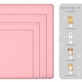 thumbnail image 3 of OTHER LOVE 24"x16" Silicone Pet Food Mat,Waterproof Dog Cat Bowl Mat with Raised Edge,Protects Floor,Pink, 3 of 11