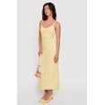 thumbnail image 2 of Women's Textured Knit Ruffle Trim Tiered Midi Dress, 2 of 3