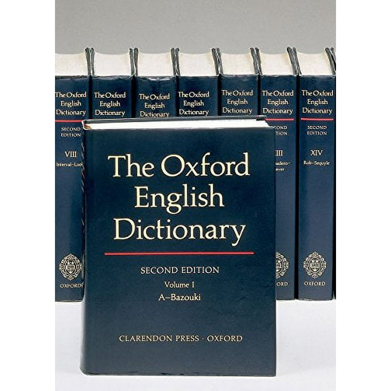 Oxford English Dictionary, 20 Volumes Set, Hardcover by