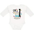 thumbnail image 3 of Inktastic I'm One- cute llama first birthday Boys or Girls Long Sleeve Baby Bodysuit, 3 of 5