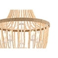 thumbnail image 4 of Living District Jolie 24 Inch Beaded Pendant In Beige, 4 of 8