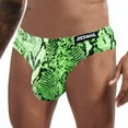 thumbnail image 3 of JOCKMAIL 2PCS/Pack Men's Underwear Leopard Print Briefs Sexy Comfort Soft Stretch Classic Fit Serpentine Briefs, 3 of 6