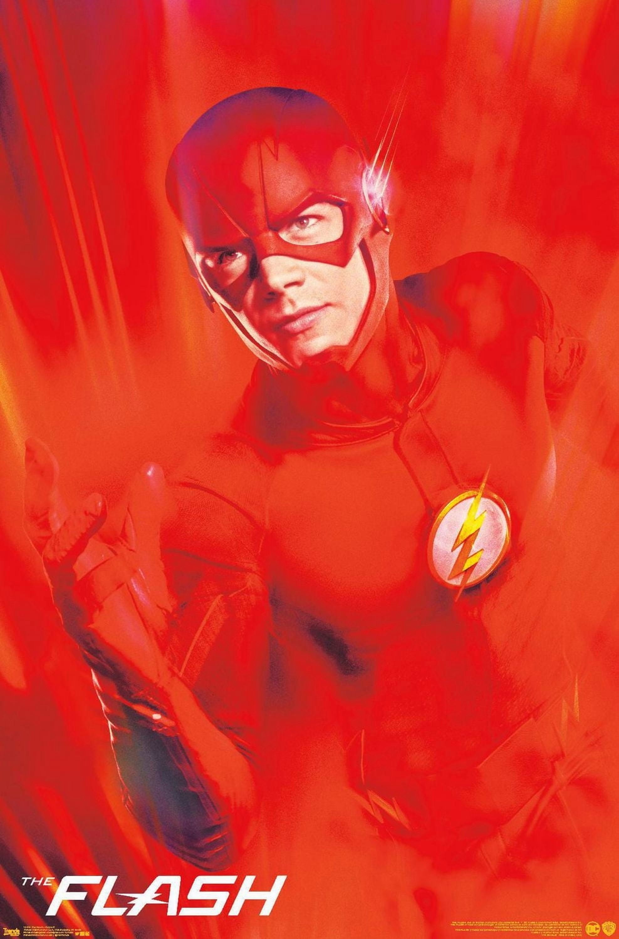 DC Comics TV - The Flash - Key Art Wall Poster, 22.375" x 34"
