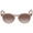 Crystal Sand, variant on Salvatore Ferragamo SF 1068S Plastic Womens Teacup Sunglasses Brown 52mm Adult