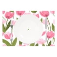thumbnail image 3 of Rectangular Placemat Set 12'x18' Exquisite Print Durable & Heat Resistant Tulip Pattern, 3 of 8