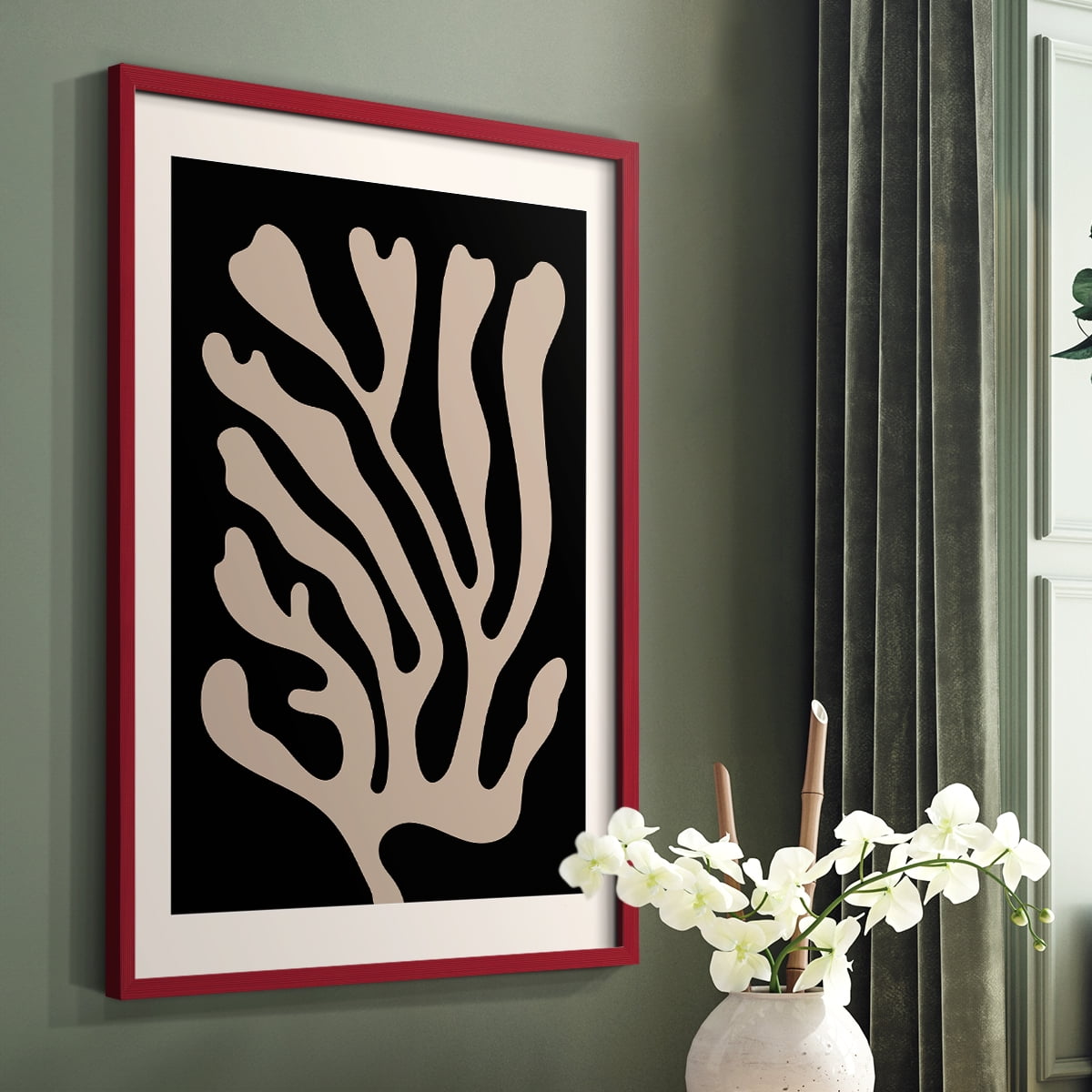 Matisse CCXXXI in Solid Wood 8 x 10 Framed Print