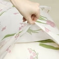 thumbnail image 3 of REGALWOVEN Set of 2 Cotton Floral Pillow Cases with Envelope Closure, Gifts for Women Men Purple Flower Queen, 3 of 7