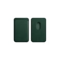 thumbnail image 1 of Tarjetero de Piel Cartera Compatible con iPhone 12 Series (Verde) Ximxi Cartera Tarjetero piel verde, 1 of 3