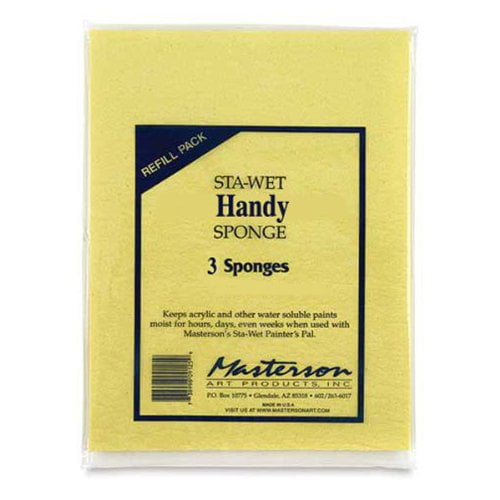 MASTERSON ART PRODUCTS 85751 STA-WET HANDY PALETTE SPONGE 8-1/2X7