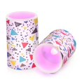 thumbnail image 7 of Yayeee Flameless Candles with Remote Flickering Battery Operated Multi Color Changing, Colorful Triangles, 7 of 7