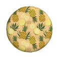 thumbnail image 4 of Spare Tire Cover, Natural Pineapple Wheel Cover Tire Covers For Trailers Car Truck Camper Universal Tire Covering Fits Diameter14"-17", 4 of 4