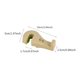 thumbnail image 4 of Gancho Universal Para Coche Abs Organizador Giratorio Para Coche Gancho Para Reposacabezas De Asiento Trasero Organizador Interior De Coche Con Gran Capacidad De Carga Rotación De 360 ​​Grados 2 Uds Vogacara VI009190-03, 4 of 7