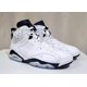 thumbnail image 2 of Ni - ke Ni - ke Air Jordan 6 Retro White/Midnight Navy 2022 CT8529-141 Men's Size 10, 2 of 5