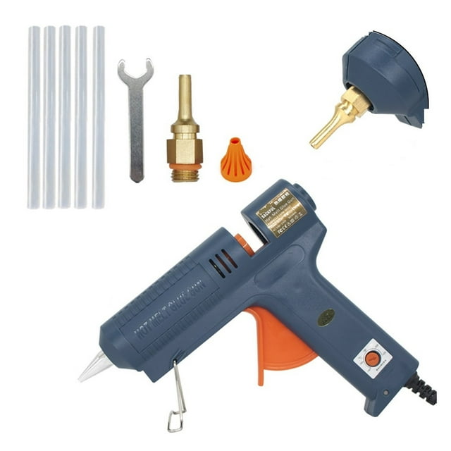 Pistolet à Colle Thermofusible 150W à Température Réglable, Pistolet à Colle Chaude pour Bâtons de Colle 11 mm, Outil à Main de Réparation Bricolage pour la Maison, Pistolet à Colle, Chauffage Rapide
