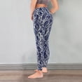 thumbnail image 2 of Gibobby Pantalones de mezclilla Mallas de mujer Leggings de cintura alta Fitnes Leggings de fitness para mujer Leggings de entrenamiento(Azul， L), 2 of 3
