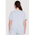 thumbnail image 4 of Women's Plus Size Acid Wash Los Angeles Graphic Crew Neck T-Shirt, 4 of 4