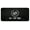 Black, variant on Cadilac CTS Laser Etched Logo License Plate (Black)