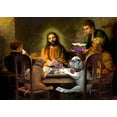 thumbnail image 2 of Kite, Barry 32x24 White Modern Wood Framed Museum Art Print Titled - Dogs Going to Hell, 2 of 4