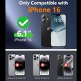 AutoCovers for iPhone 16 Case 6.1 inch with MagSafe