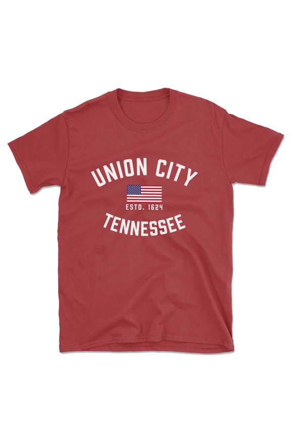Union City Tennessee Patriot Men's Cotton T-Shirt