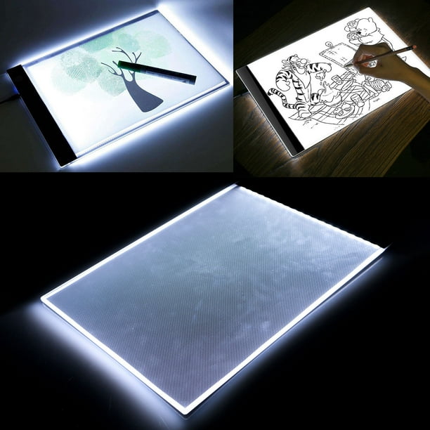 TSV Tracing Light Box for Drawing, A4 Ultra Thin Portable LED Lightbox