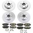 thumbnail image 2 of PowerStop Front and Rear Geomet Coated Brake Rotor and Pad Kit Fits: MAZDA Select Models CRK6972, 2 of 5