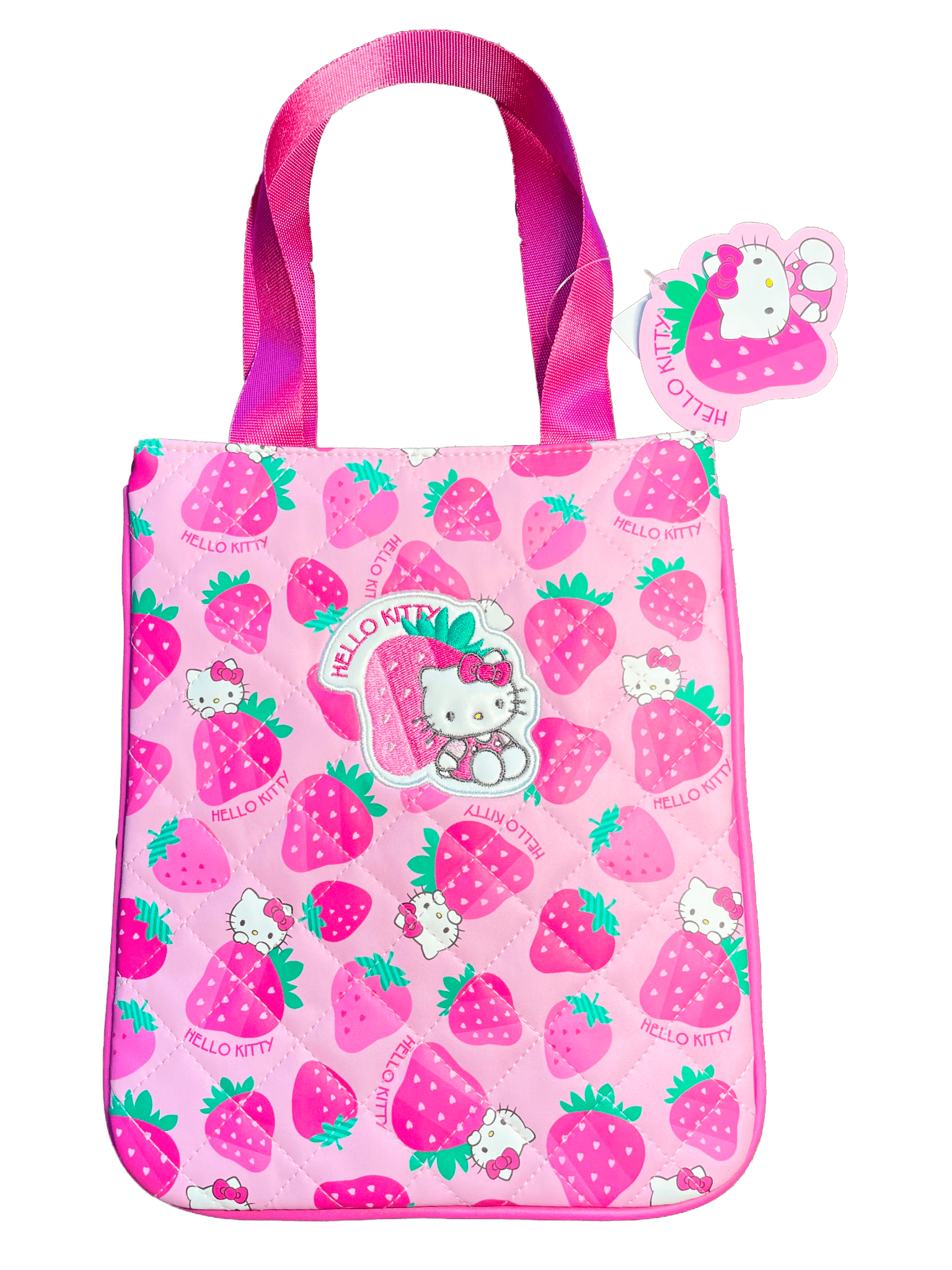 Quilted Hello Kitty Mini Tote Handbag Strawberry Nepal Ubuy