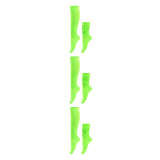 Calcetines Holgados Duraderos Qarigey 2 Piezas Color Verde