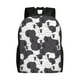 thumbnail image 1 of Disketp Black And White Sheeps Mochila Unisex de Apertura Lateral Completa, Mochila para Laptop para Escuela, Trabajo y Viajes, 1 of 8